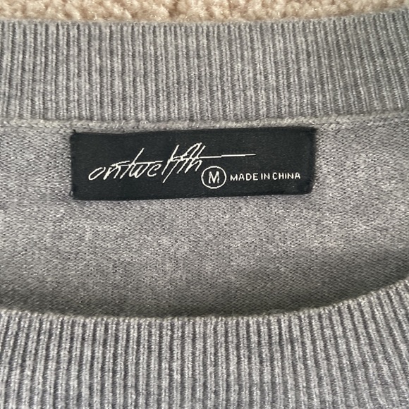 NWOT OneTwelfth bell sleeve sweater top - Picture 3 of 3